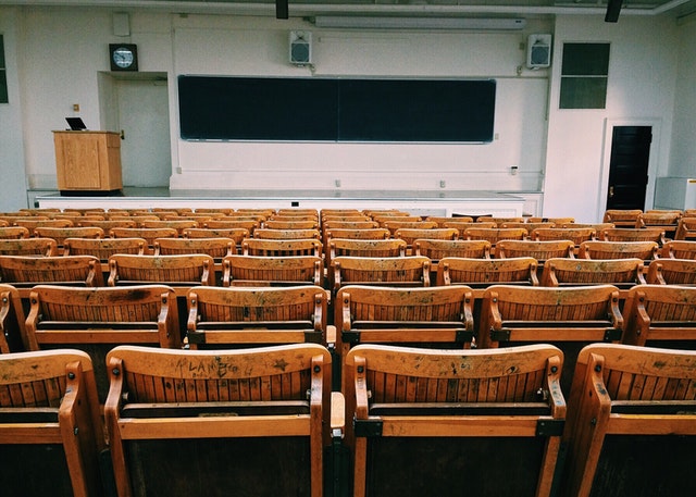 Brown and black wooden chairs inside room